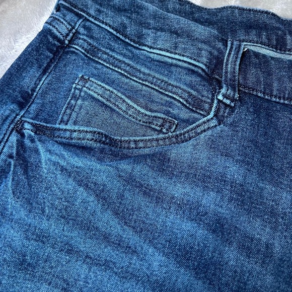 Simply Vera Vera Wang Cropped Blue Jeans Womens 18W Denim Casual Everyday - Picture 14 of 15
